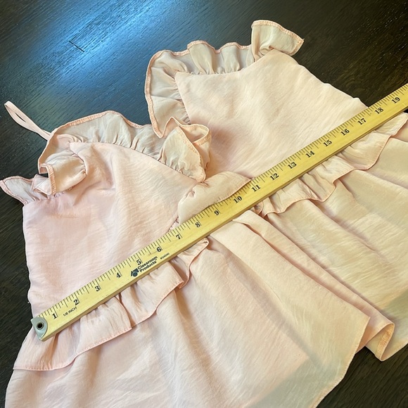 NWT ASOS size 4 ruffle tank top pink - Picture 7 of 7